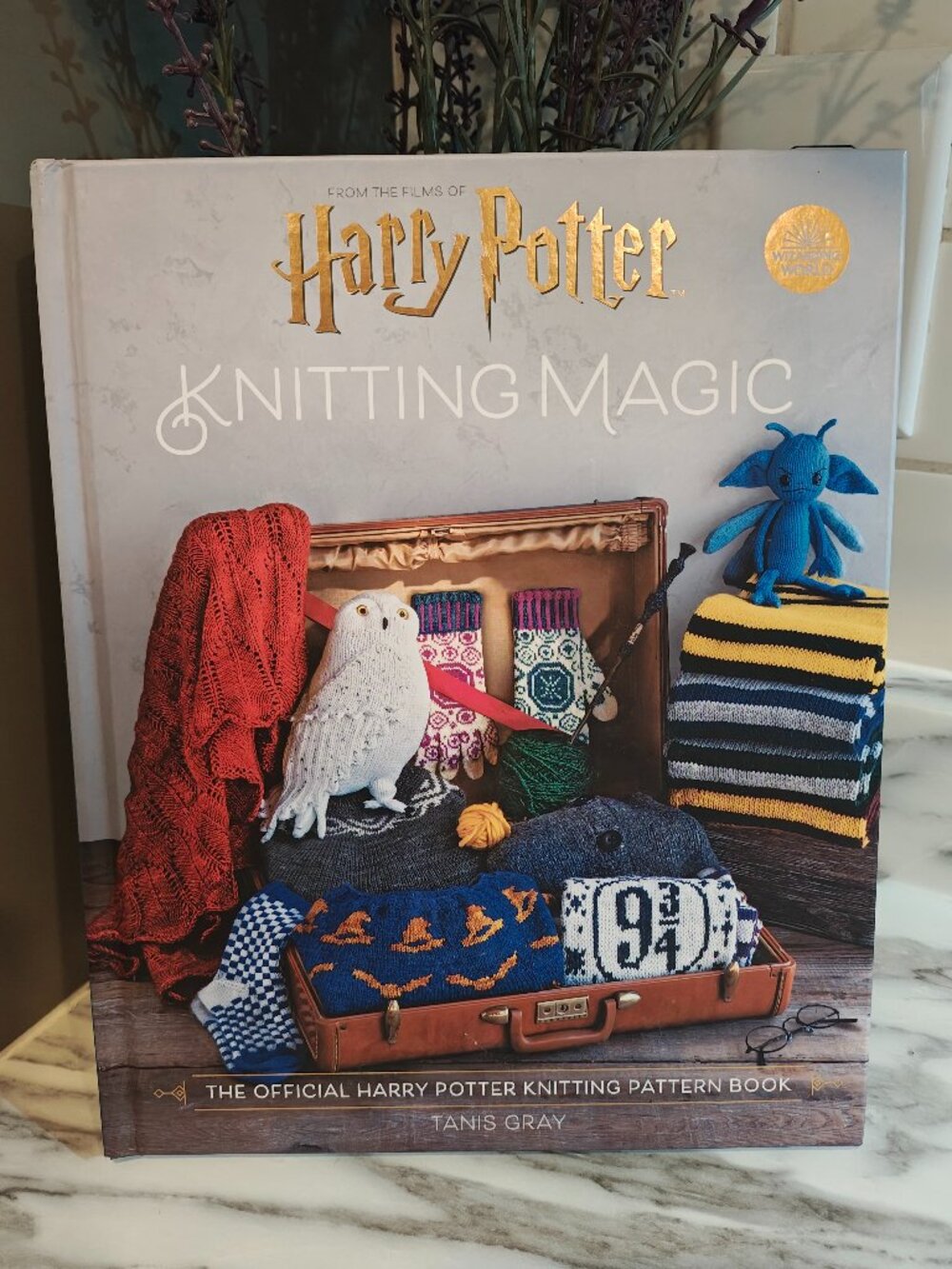 Harry Potter Knitting Magic Official Knitting Pattern Book Hardcover
